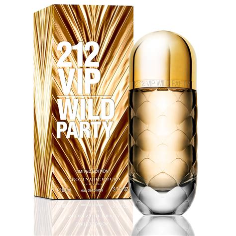 Туалетная вода CAROLINA HERRERA 212 VIP WILD PARTY купить в интернет ...