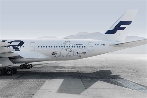 Moomin Makeover Finnair Celebrates Years With Special Airbus A