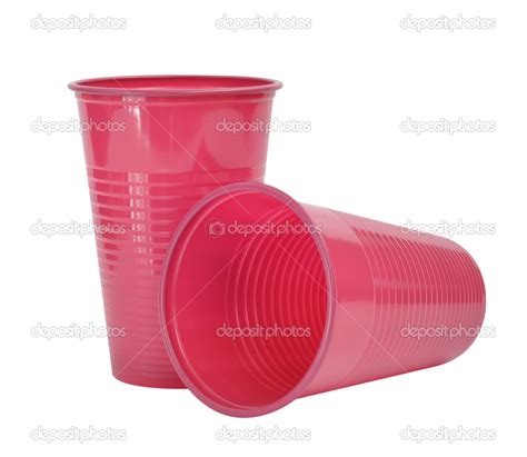 Two Plastic Cups Stock Photo By ©badahos 30444907