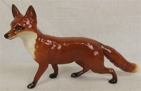 Beswick Of England Fine Bone China Fox Model Number 1016a Sally Antiques