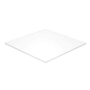 Falken Design 36 In X 72 In X 3 16 In Thick Acrylic White Opaque