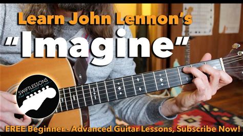 Beginner Guitar Lesson Imagine By John Lennon Made Easy YouTube