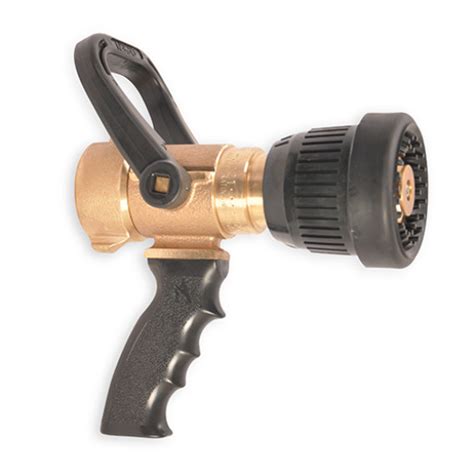 Brass Fog Nozzle With Pistol Grip Fire Hose Nozzles