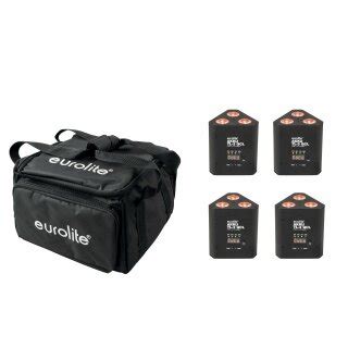 Eurolite Set X Akku Tl Qcl Rgb Uv Trusslight Sb Soft Bag