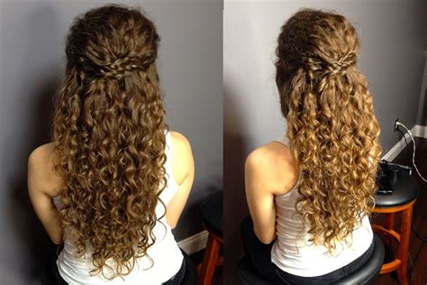 6 Cool Curly Half Up Down Hairstyles Tutorial