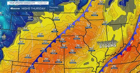 KSHB 41 Weather Blog | 2 cold fronts bring change to Kansas City's weather