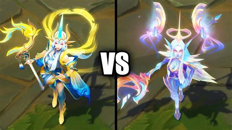 Immortal Journey Soraka Vs Dawnbringer Soraka Legendary Skins