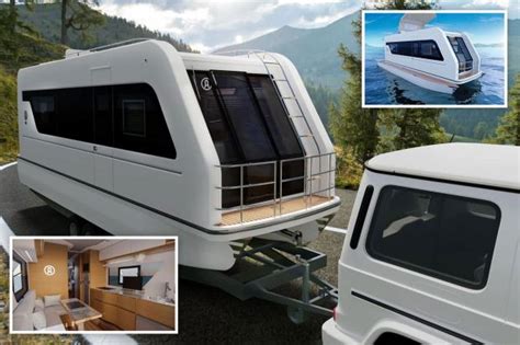 Inside the luxurious £260,000 caravan that transforms into a BOAT - and ...