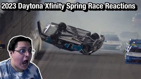 Daytona Xfinity Spring Race Reactions Youtube