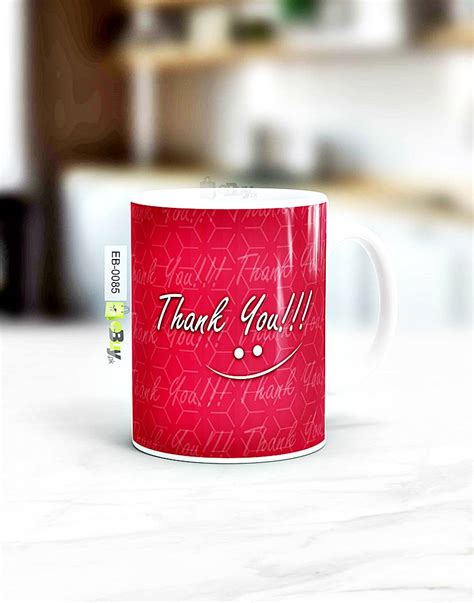 Thank You Pink Mug | eBuy.pk