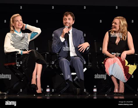 Exclusive January Jones And From Left Vincent Kartheiser And