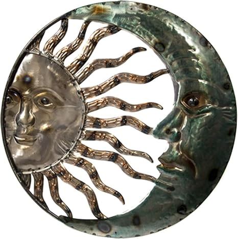 Amazon Metal Wall Art Crescent Moon Sun Wall Plaque Indoor