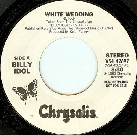 Billy Idol - White Wedding (1982, Vinyl) | Discogs