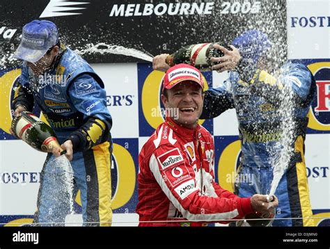 Dpa Brazilian Formula One Driver Rubens Barrichello C Ferrari