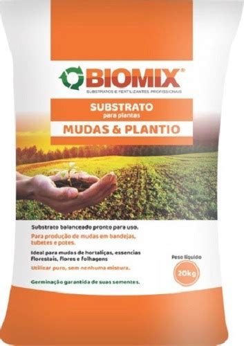 Substrato Mudas E Plantio Biomix 20kg Parcelamento Sem Juros