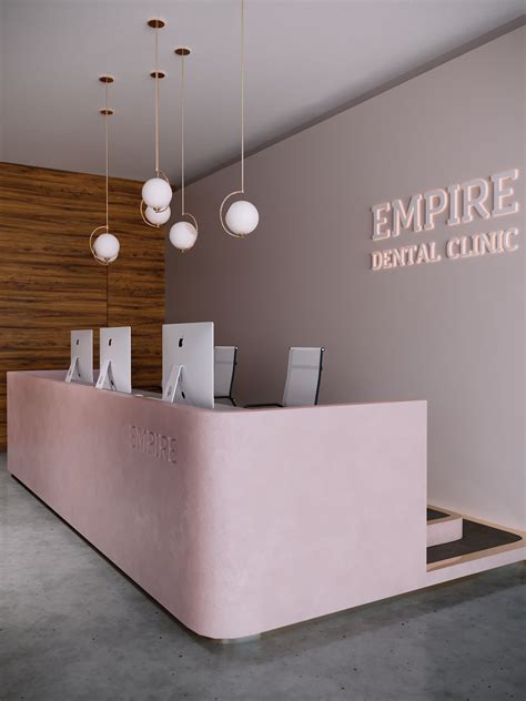 Clinic of dentistry. Reception Area :: Behance