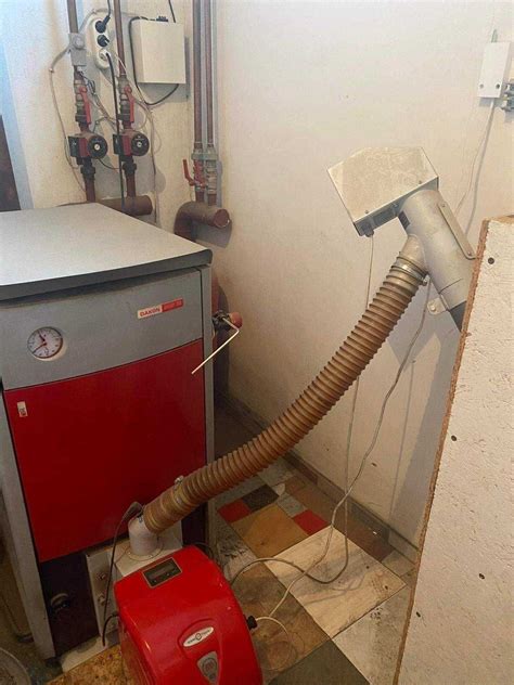 Котел на пелети Dakon 32kw киловата, горелка GreenEcoTherm GP 32 гр ...