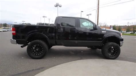 Black 2005 Ford F150