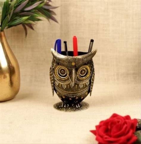 Owl Pen Stand At Rs Pen Holder Stand In Jaipur Id