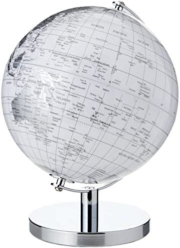 Lesser Pavey Globe terrestre Vintage Rotatif avec support en métal