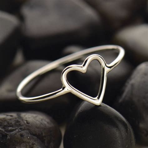 Sterling Silver Heart Ring