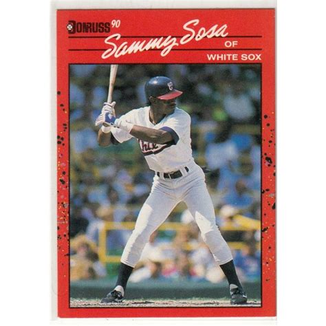 Sammy Sosa White Sox Card