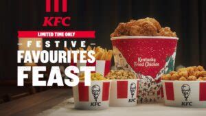 Kfc Canada Holiday Menu Festive Chicken Sandwich