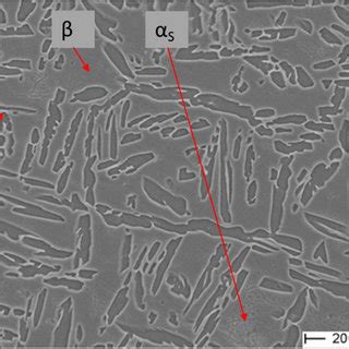 As Built Microstructure Of An EB PBF Ti 5553 Using EL 600 J M