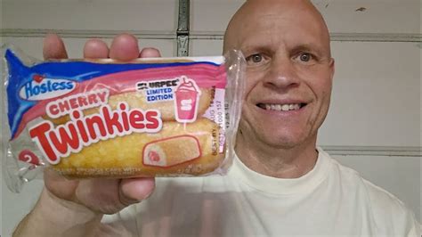 Hostess Limited Edition Cherry Slurpee Twinkies Review Youtube