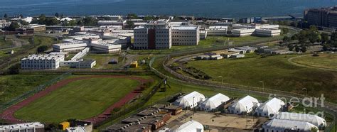 Rikers Island Jail in New York City Photograph by David Oppenheimer