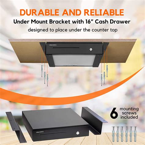 Affordable Prices Cash Register Drawer With Under Counter Mounting