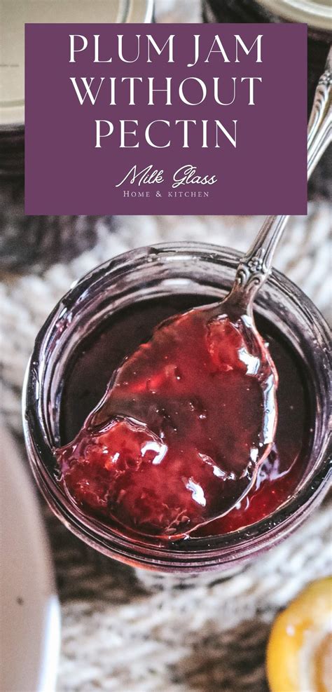 Easy Plum Jam Recipe Without Pectin Water Bath Canning