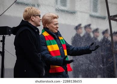 Vilnius Lithuania February 16 2023 Prime Stock Photo 2288138655 ...