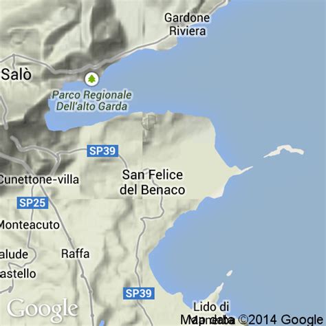 Mappa Di San Felice Del Benaco Cartine Stradali E Foto Satellitari