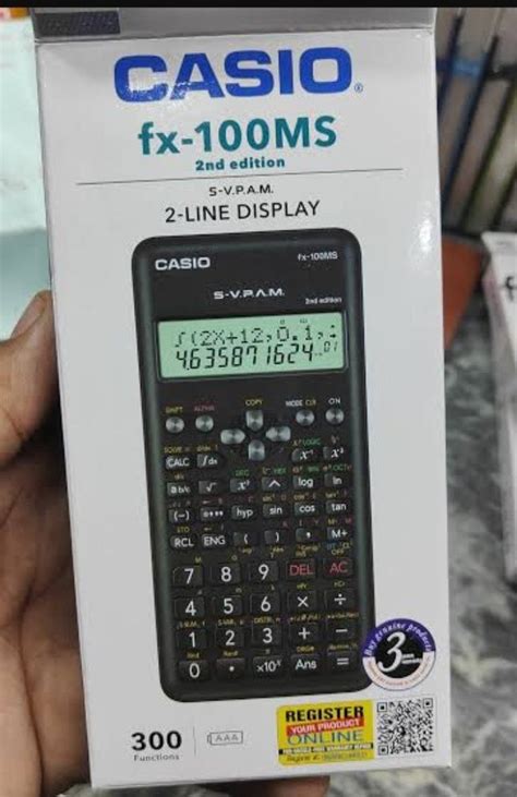 Black Simple Casio Fx Ms Scientific Calculator At Rs In New Delhi