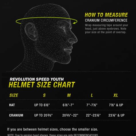 Riddell Helmet Sizing Chart Wiking Sports