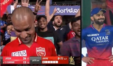 Video Virat Kohli S Epic Reaction After Seeing Shikhar Dhawan S