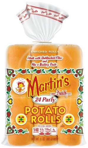 Martin S Party Potato Rolls Ct Oz Kroger