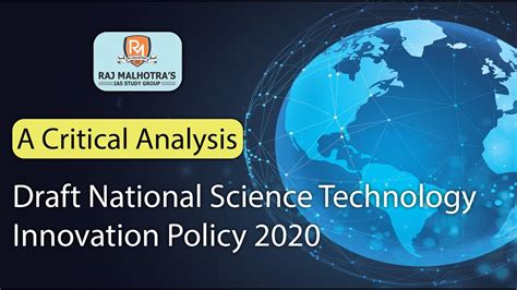 Draft National Science Technology And Innovation Policy 2020 A