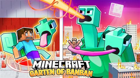 I Survived 100 Days As GARTEN OF BANBAN In HARDCORE Minecraft YouTube