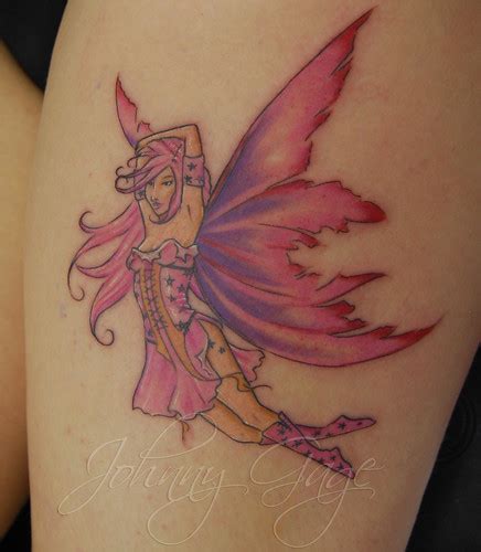 Amy Brown Fairy Tattooed By Johnny At The Tattoo Studio 5 Flickr