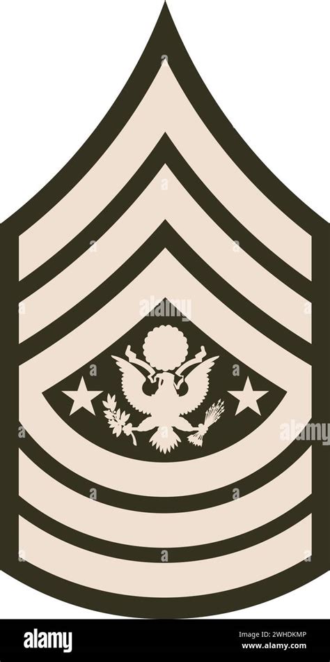 Shoulder Pad Military Enlisted Rank Insignia Of The USA Army SERGEANT