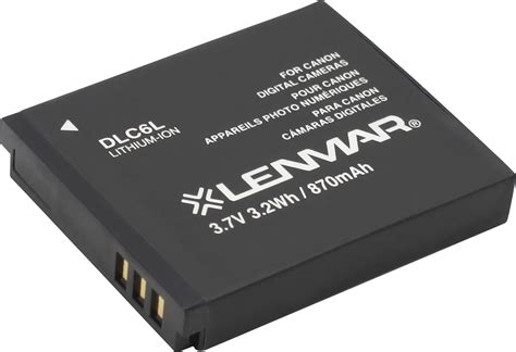 Best Buy Lenmar Lithium Ion Battery For Select Canon Digital Cameras DLC6L