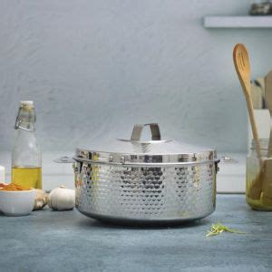 Royalford Re Hammerd Hot Pot Stainless Steel Silver RF