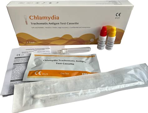 Chlamydia Home Test Kit Male or Female STI Confidential and Anonymous ...