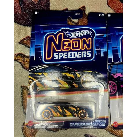 Hot Wheels Hw Neon Speeders Wave Datsun Wagon Honda S Mitsubishi Eclipse Nissan