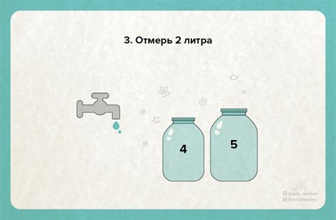 Как отмерить 2 литра воды? — Teletype