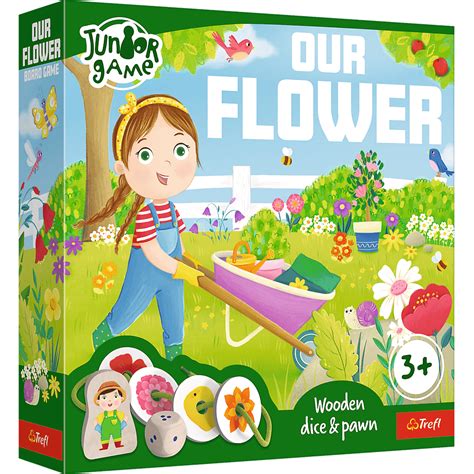 Gry Planszowe Dla Dzieci Our Flower Trefl