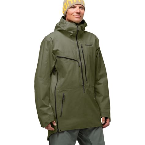 Norrona Veste Homme Lofoten Gore Tex Pro Anorak Olive Night Bike