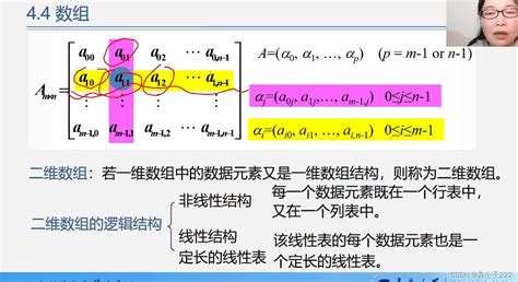 数据结构与算法——数组 Csdn博客